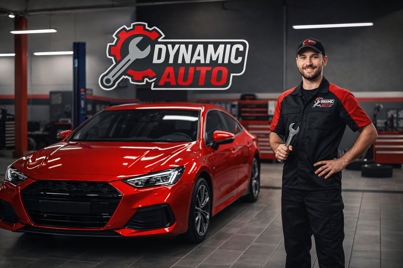 Garage Dynamic Auto Pierrelatte - Atelier mécanique moderne